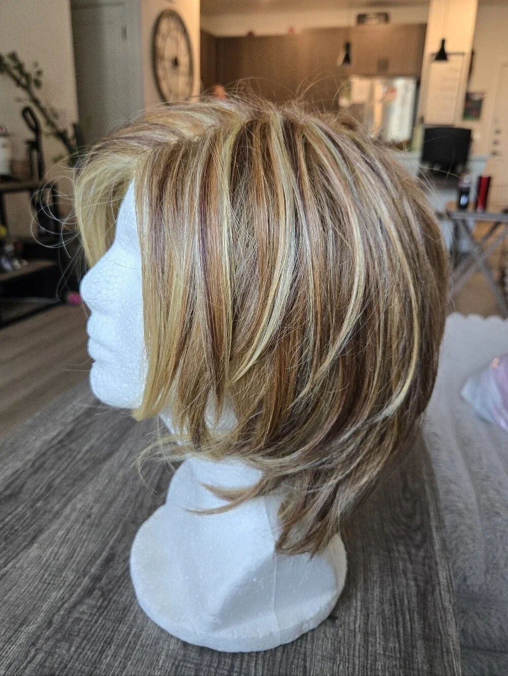 Raquel Welch Upstage Wig RL29/25 Golden Russet Color Short Hair Lace Front